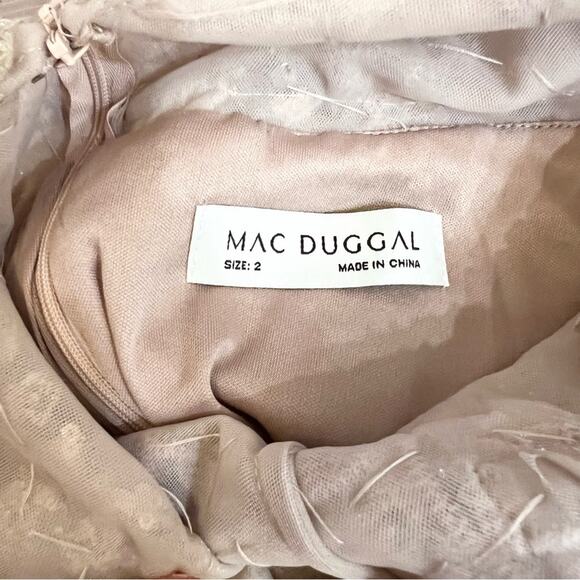 Mac Duggal Lavender Maxi Dress - Picture 9 of 11